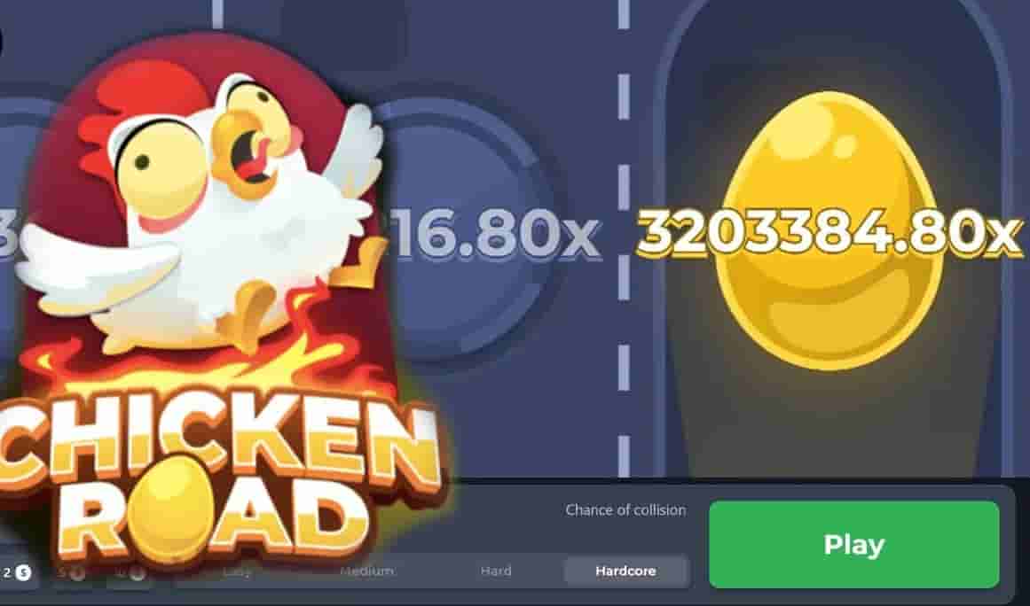 Chicken Cross Road Game Herní Rozhraní